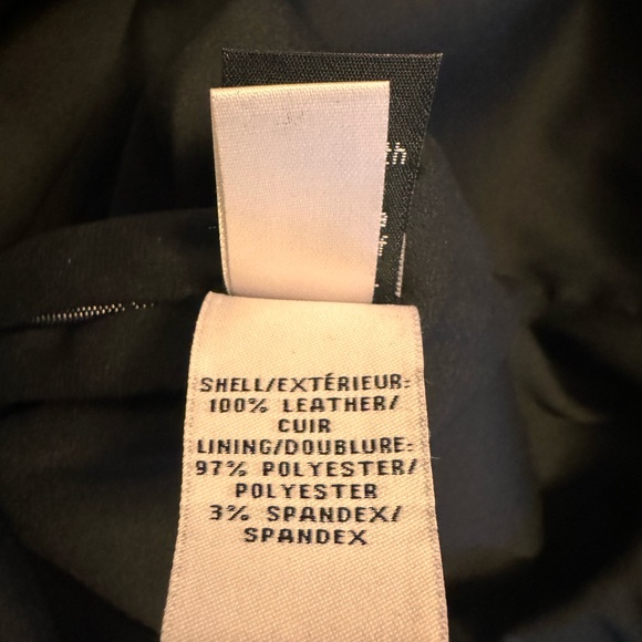 DVF size 4 leather mini skirt - Picture 6 of 6